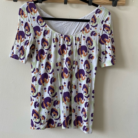 Sameunderneath Patterned Top - Picture 2 of 3